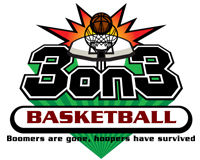 3on3バスケットボール大会ロゴ